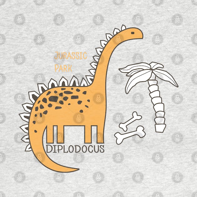 Dinosaur Diplodocus by AliJun